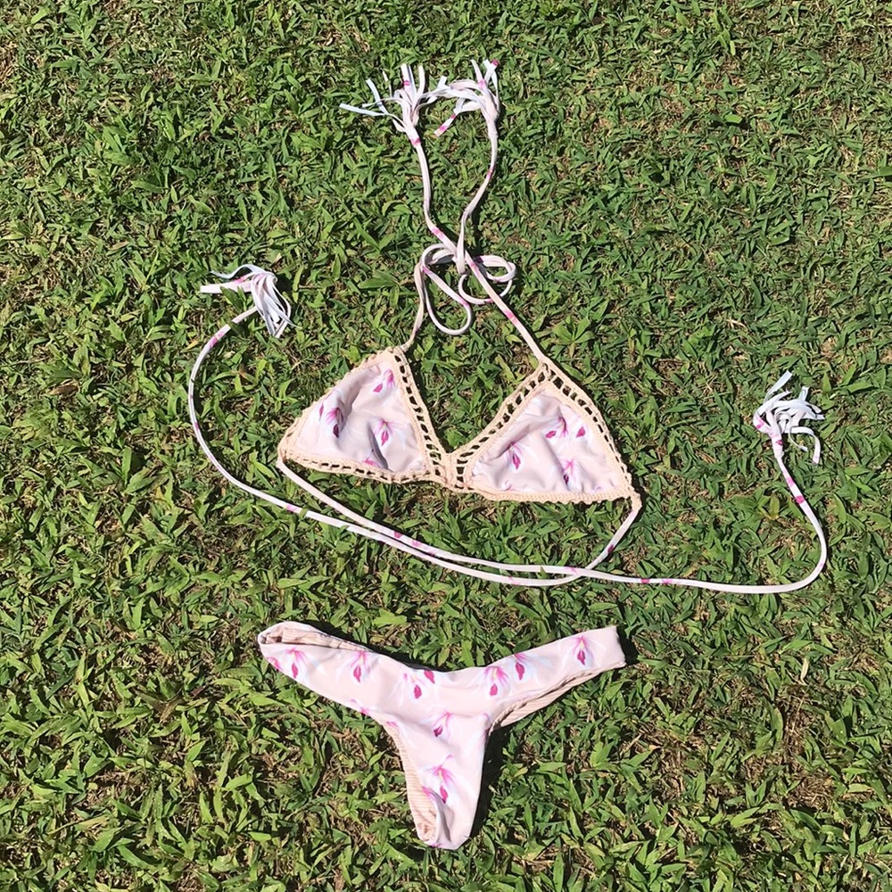 *SOLD* Acacia swim island orchid SET